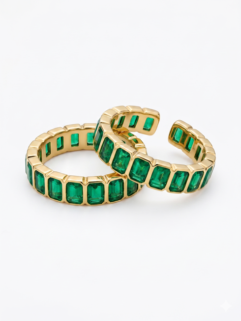 GREEN ONYX RING