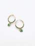 GREEN ONYX HEART RING