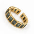 BLACK ONYX RING
