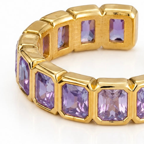 VIOLET ONYX RING